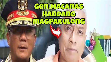 Political observers: Former BGen. Macanas should .